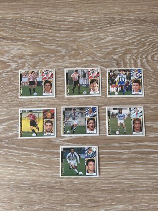 Lote 7 Cromos Liga Este 97-98