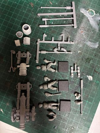 Cañón y mortero Warhammer Imperio