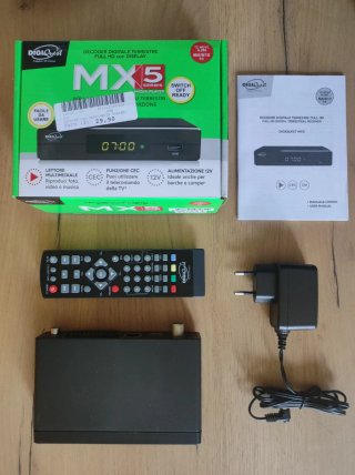 Decoder Digitale Terrestre Full HD Digiquest MX5