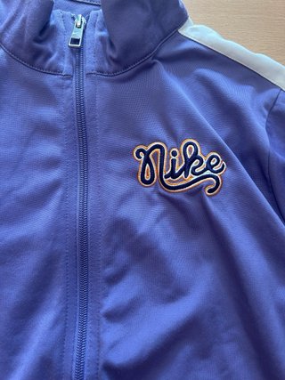 Nike Track Jacket Full Zip Purple Vintage