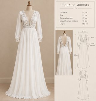 Vestido de Novia Boho
