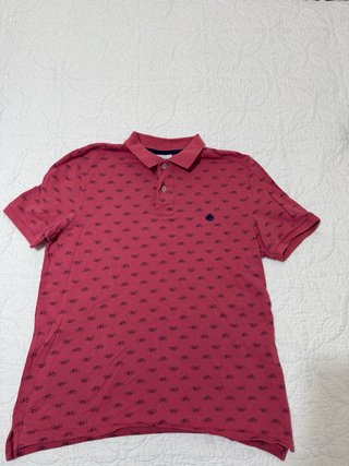 Camisa Polo Manga Corta Estampada