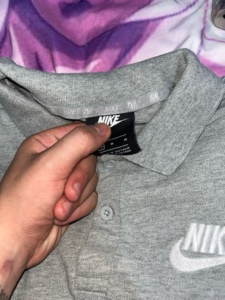 Polo Nike Gris Original