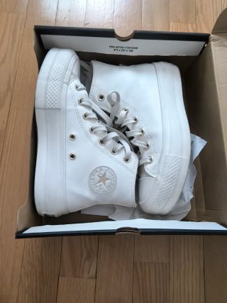 Converse Chuck Taylor All Star Lift Blancas T36