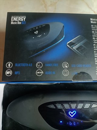 Altavoz Bluetooth Energy Music Box BZ3