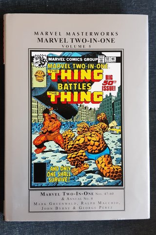 Marvel Masterworks Marvel Two-in-One 5