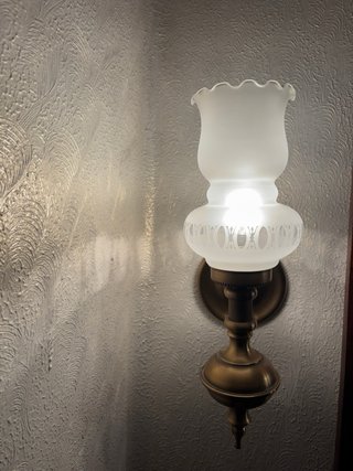 Dos Lámparas de pared decorativa retro iluminación