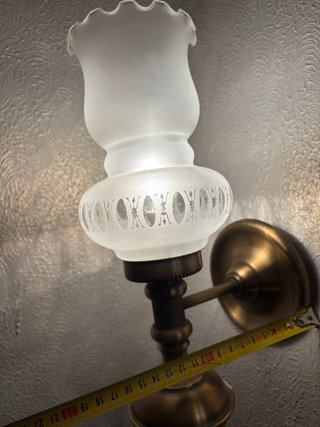Dos Lámparas de pared decorativa retro iluminación