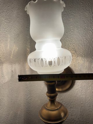 Dos Lámparas de pared decorativa retro iluminación
