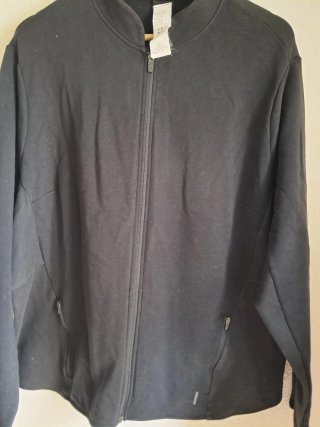 Chaqueta deportiva negra mujer