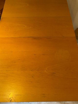 Mesa Desplegable de Madera con Ruedas
