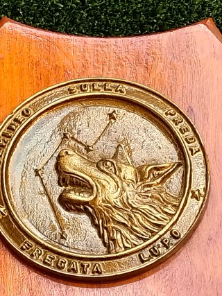 Crest Marina Militare FREGATA LUPO originale