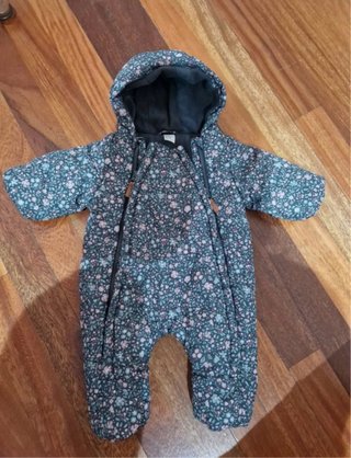 Buzo invierno bebé niña para 56 cm (1-3 meses)