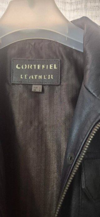 Chaqueta de piel marrón  chocolate mujer