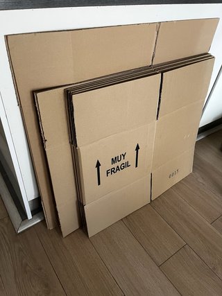 Lote de Cajas de Cartón para Mudanza