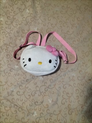 Mochila Hello Kitty Blanca y Rosa
