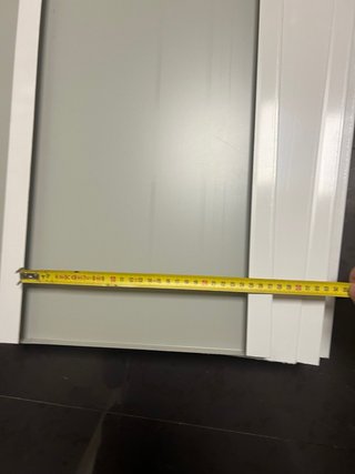 Vierteaguas Galvanizado Blanco 180x30 cm