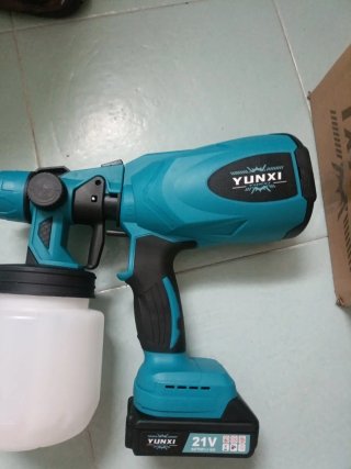 Pistola de Pintar Inalámbrica YUNXI 21V