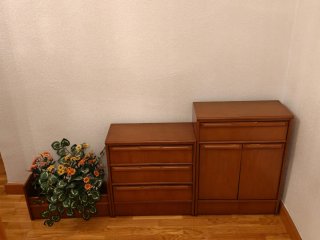 Conjunto de 2 Cajoneras de Madera