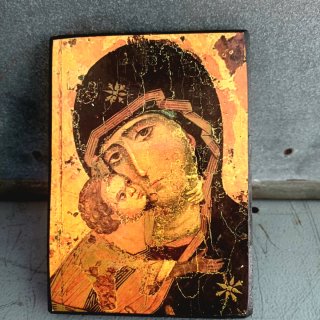 Icona Sacra su Tavola