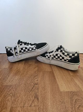 Vans Old Skool Platform Checkerboard