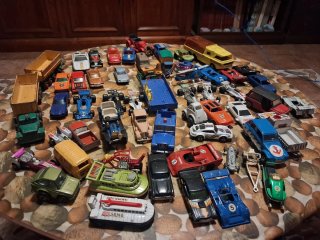 Collezione di auto giocattolo anni '70 e '80