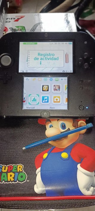 Nintendo 2DS Mario Kart 7 + Caja Original + Funda