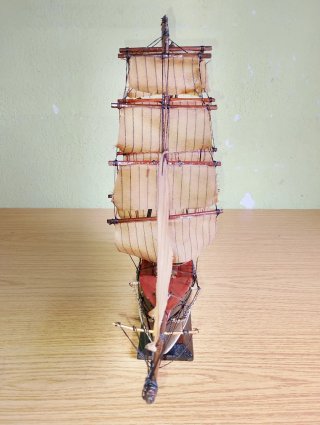 Maqueta de Fragata de Madera