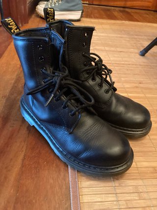 Botas Dr. Martens de Cuero Negras