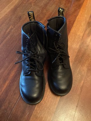 Botas Dr. Martens de Cuero Negras