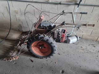 Segadora con avería