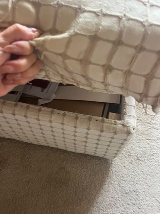 Reposapiés con almacenaje Ikea