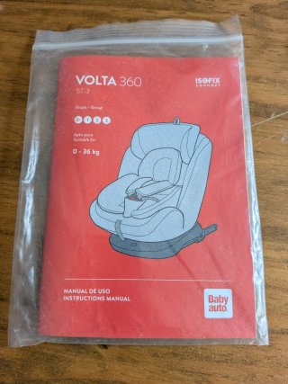Silla coche Isofix giratoria Babyauto