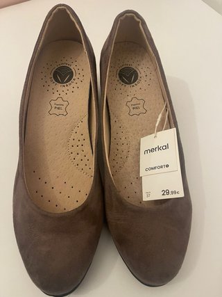 Zapatos de tacón marron