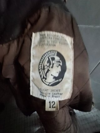 Cazadora de Aviador Americana Talla S. T 12