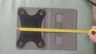 Funda de tablet o e-book de 6 pulgadas, negra