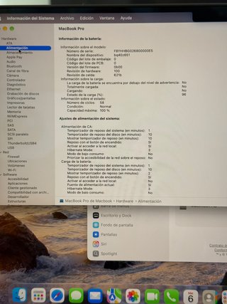 MACBOOK PRO 14'' M4 BATERIA 100% SALUD