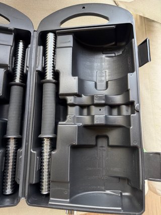 Mancuernas ajustables Unycos 50 kg con maletín