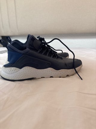 Zapatillas Nike Huarache Azul y Blanco