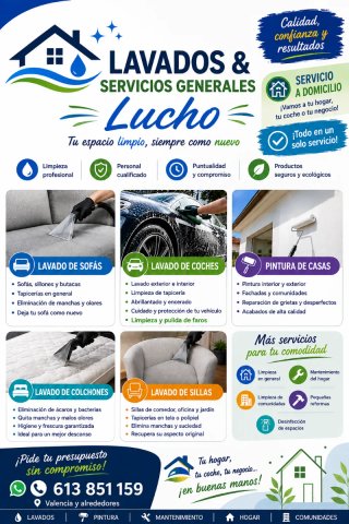 Lavados de Sofas y Colchones