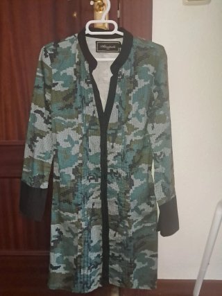 Vestido Almatrichi Estilo Militar