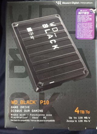 Disco Duro WD Black P10 4TB NUEVO