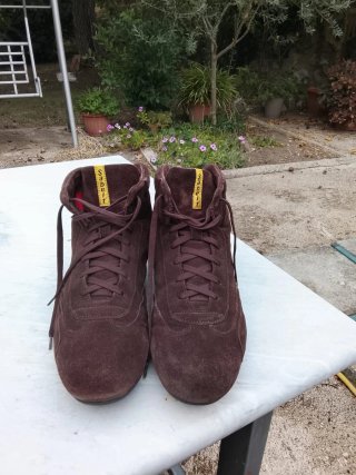 Scarpe Sabelt scamosciate marroni
