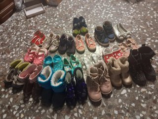 Lote de 25 pares del numero 21 al 27