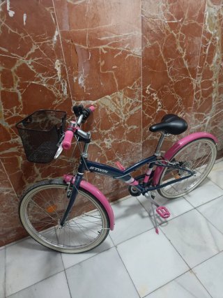 Bicicleta infantil Btwin 300. Popli 500. De 24'