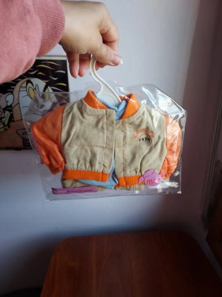 Conjunto ropa muñeco 3 piezas