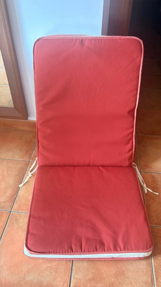 Pack 4 Cojines para tumbonas de Jardín