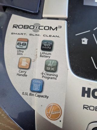 Robot aspirapolvere Hoover Robo.com³