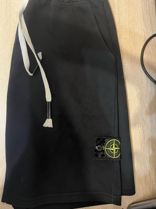 Pantalón corto Stone Island Negro