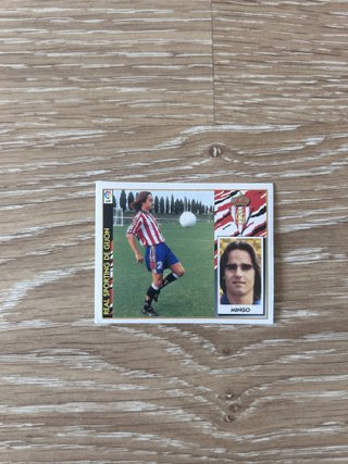Cromo Mingo Real Sporting Gijón Liga 97-98 Fichaje